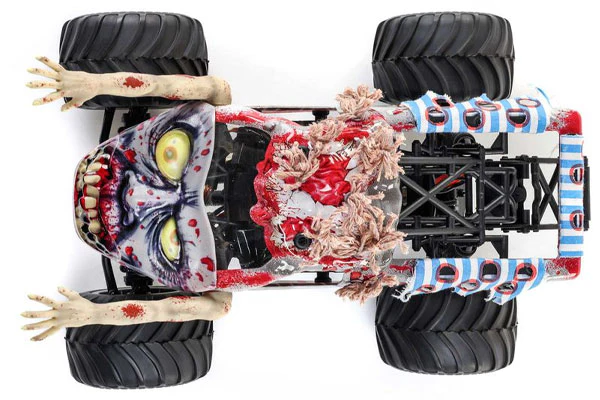 MINI LMT 4X4 BRUSHED - ZOMBIE - RTR MONSTER TRUCK 1:18 - ROSSO - Image 5