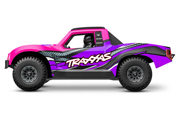MINI SLASH BRUSHLESS BL-2S - RTR SHORT COURSE 1:10 - PINK/PURPLE - Image 5