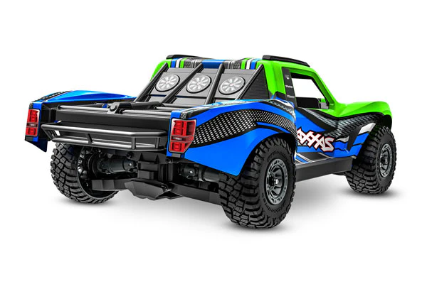 MINI SLASH BRUSHLESS BL-2S - RTR SHORT COURSE 1:10 - VERDE/BLU - Image 3