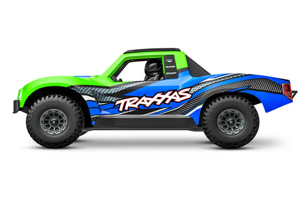 MINI SLASH BRUSHLESS BL-2S - RTR SHORT COURSE 1:10 - VERDE/BLU - Image 5