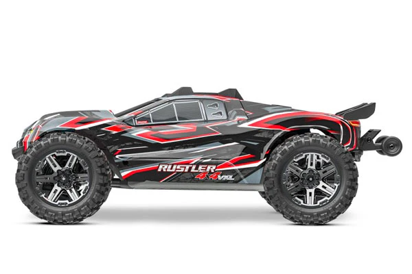 RUSTLER 4WD VXL-3S EXTREME HD TSM TQI - RTR MONSTER TRUCK 1:10 - ROSSO - Image 2