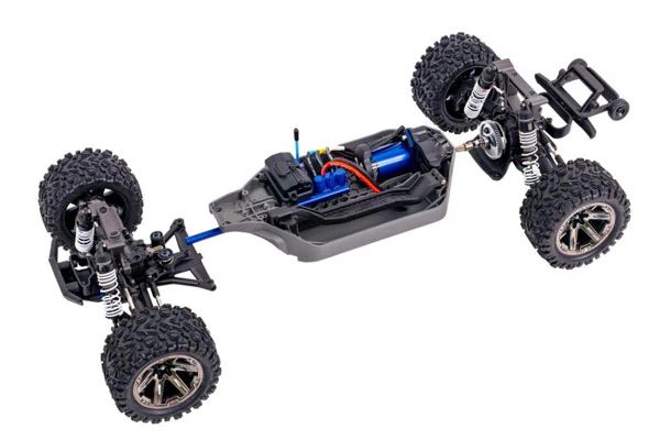 RUSTLER 4WD VXL-3S EXTREME HD TSM TQI - RTR MONSTER TRUCK 1:10 - ROSSO - Image 3
