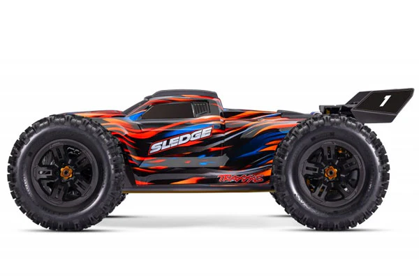 SLEDGE BRUSHLESS VXL-6S BELTED - RTR MONSTER TRUCK 1:8 - ORANGE - Image 3