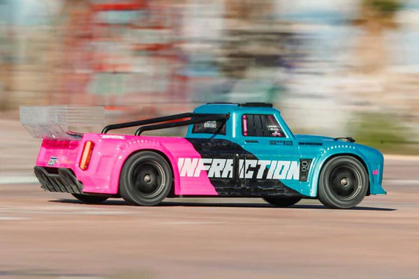 INFRACTION 223S DSC 4X4 - RTR ON-ROAD 1:8 - VERDE ACQUA/ROSA - Image 14