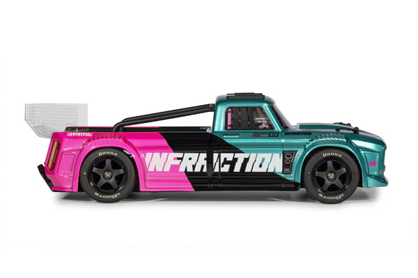 INFRACTION 223S DSC 4X4 - RTR ON-ROAD 1:8 - VERDE ACQUA/ROSA - Image 3
