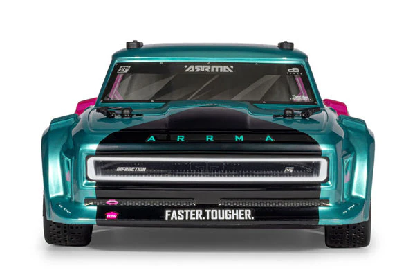 INFRACTION 223S DSC 4X4 - RTR ON-ROAD 1:8 - VERDE ACQUA/ROSA - Image 4