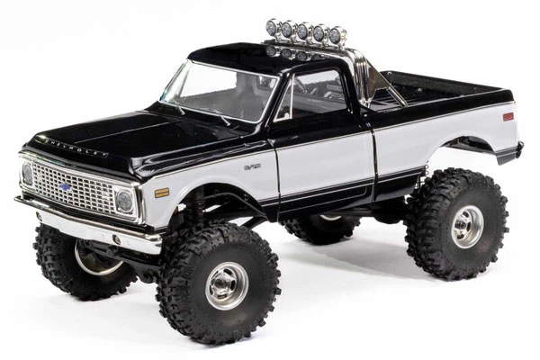 SCX24 CHEVROLET C10 4WD 1967-1972- RTR ROCK CRAWLER 1:24 - NERO