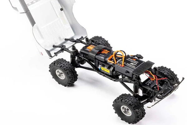 SCX24 CHEVROLET C10 4WD 1967-1972- RTR ROCK CRAWLER 1:24 - NERO - Image 11