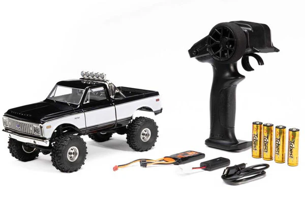 SCX24 CHEVROLET C10 4WD 1967-1972- RTR ROCK CRAWLER 1:24 - NERO - Image 9