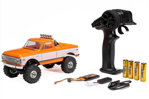 SCX24 CHEVROLET C10 4WD 1967-1972- RTR ROCK CRAWLER 1:24 - ORANGE - Image 10