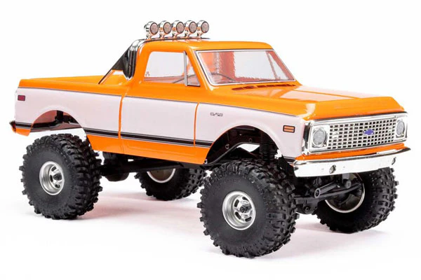 SCX24 CHEVROLET C10 4WD 1967-1972- RTR ROCK CRAWLER 1:24 - ORANGE - Image 2