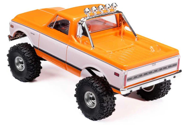 SCX24 CHEVROLET C10 4WD 1967-1972- RTR ROCK CRAWLER 1:24 - ORANGE - Image 3