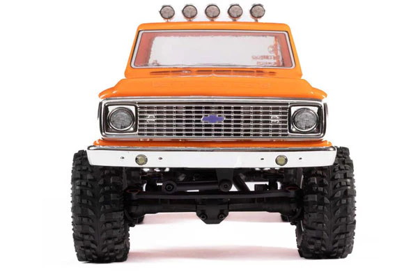 SCX24 CHEVROLET C10 4WD 1967-1972- RTR ROCK CRAWLER 1:24 - ORANGE - Image 8