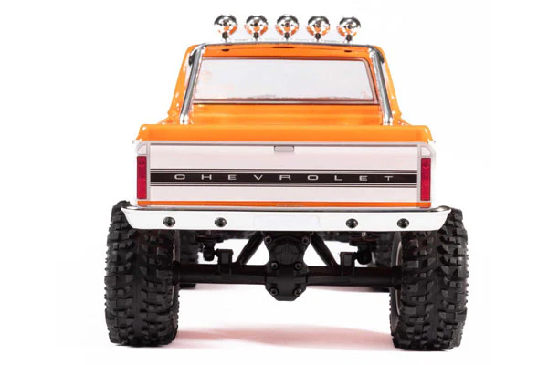 SCX24 CHEVROLET C10 4WD 1967-1972- RTR ROCK CRAWLER 1:24 - ORANGE - Image 9