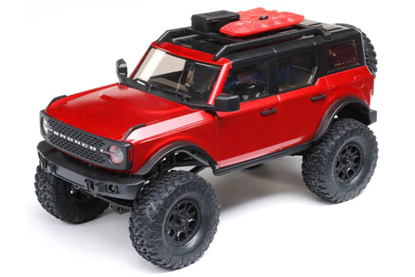 SCX24 FORD BRONCO 2021 - RTR SCALER 1:24 - ROSSO