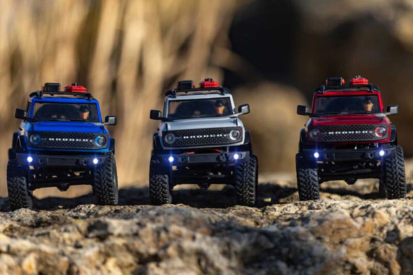 SCX24 FORD BRONCO 2021 - RTR SCALER 1:24 - ROSSO - Image 10