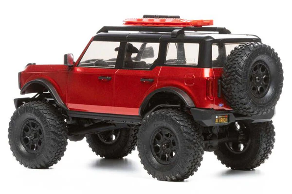 SCX24 FORD BRONCO 2021 - RTR SCALER 1:24 - ROSSO - Image 2