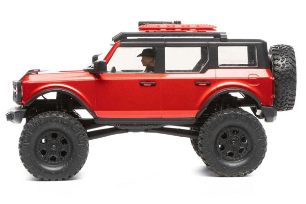 SCX24 FORD BRONCO 2021 - RTR SCALER 1:24 - ROSSO - Image 3