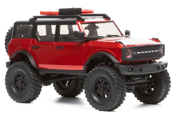 SCX24 FORD BRONCO 2021 - RTR SCALER 1:24 - ROSSO - Image 4