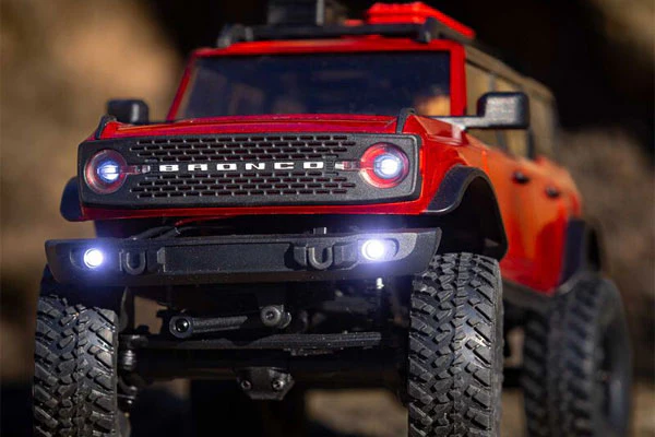 SCX24 FORD BRONCO 2021 - RTR SCALER 1:24 - ROSSO - Image 7