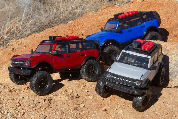 SCX24 FORD BRONCO 2021 - RTR SCALER 1:24 - ROSSO - Image 9