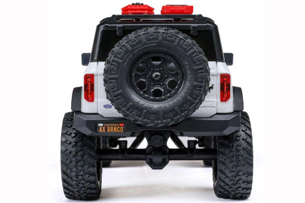 SCX24 FORD BRONCO 4X4 BRUSHED + BATTERIA E CARICABATTERIA - RTR SCALER 1:24 - BIANCO - Image 6