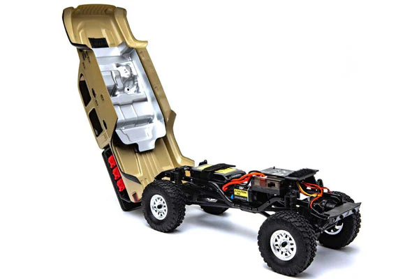 SCX24 JEEP JT GLADIATOR - RTR SCALER 1:24 - BEIGE - Image 6