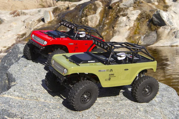 SCX24 DEADBOLT 4X4 - RTR ROCK CRAWLER 1:24 - ROSSO - Image 8
