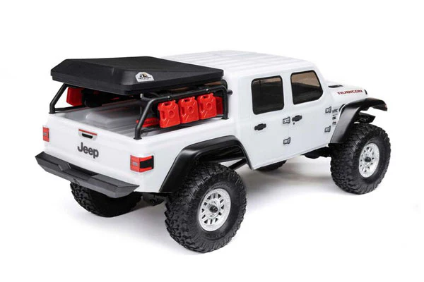 SCX24 JEEP JT GLADIATOR - RTR ROCK CRAWLER 1:24 - BIANCO - Image 5