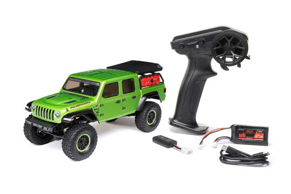 SCX24 JEEP JT GLADIATOR - RTR ROCK CRAWLER 1:24 - VERDE - Image 10
