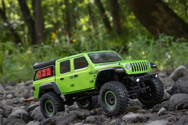 SCX24 JEEP JT GLADIATOR - RTR ROCK CRAWLER 1:24 - VERDE - Image 12