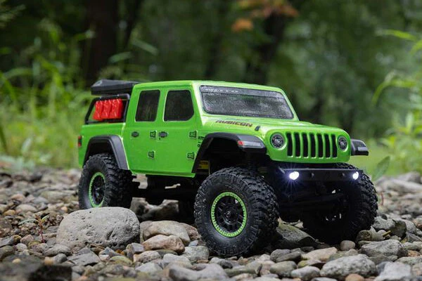 SCX24 JEEP JT GLADIATOR - RTR ROCK CRAWLER 1:24 - VERDE - Image 13