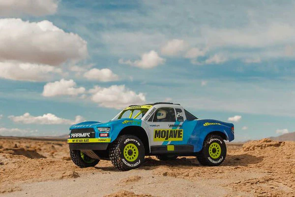 MOJAVE GROM MEGA 380 4X4 - RTR SHORT COURSE 1:16 - BLU/BIANCO - Image 16