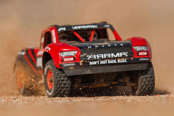 MOJAVE GROM MEGA 380 4X4 - RTR SHORT COURSE 1:16 - ROSSO/NERO - Image 8