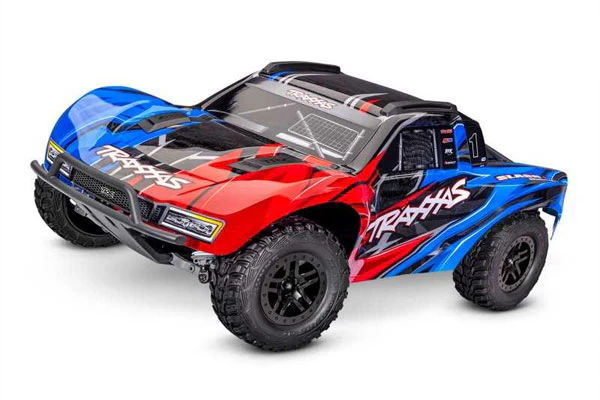 SLASH 4WD VX3 BRUSHLESS - RTR SHORT COURSE 1:10 - ROSSO/BLU