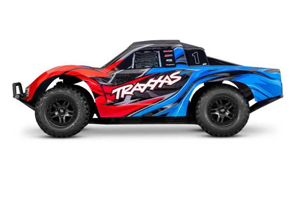 SLASH 4WD VX3 BRUSHLESS - RTR SHORT COURSE 1:10 - ROSSO/BLU - Image 2