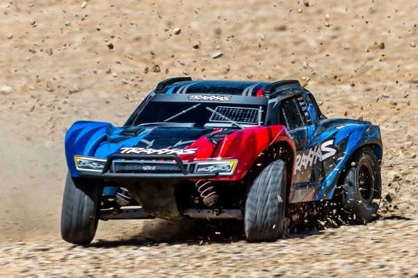 SLASH 4WD VX3 BRUSHLESS - RTR SHORT COURSE 1:10 - ROSSO/BLU - Image 8