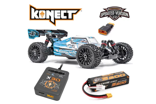 SPIRIT NXT EVO RR 2.0 PACK - RTR BUGGY 1:8 - BLU