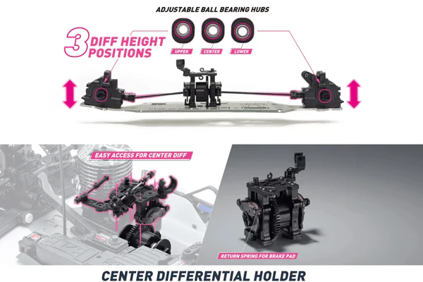 INFERNO MP11 4WD RC - KIT NITRO BUGGY 1:8 - Image 9