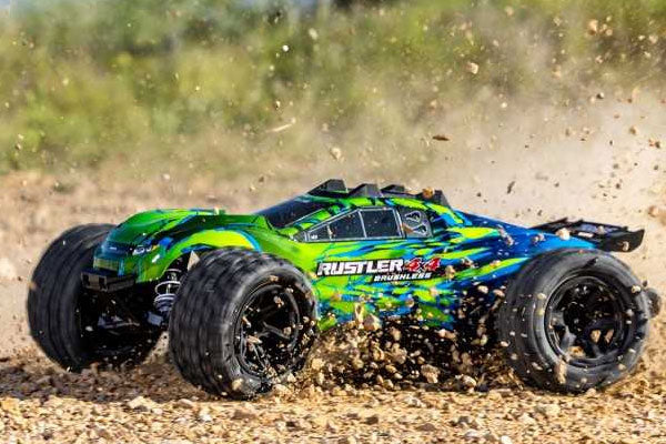 RUSTLER 4WD VX3 BRUSHLESS - RTR STADIUM TRUCK 1:10 - VERDE - Image 9