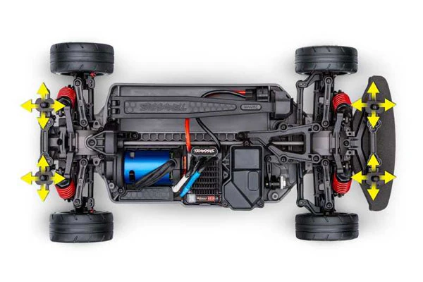 4-TEC 2.0 DRIFT TELAIO BL3S BRUSHLESS - RTR ON-ROAD 1:10 - Image 4