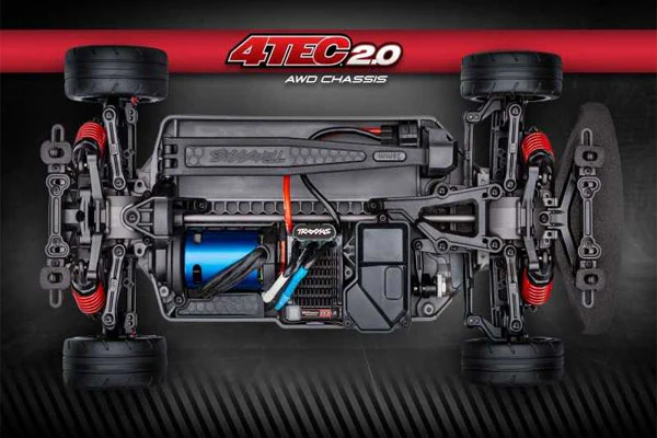 4-TEC 2.0 DRIFT TELAIO BL3S BRUSHLESS - RTR ON-ROAD 1:10 - Image 5