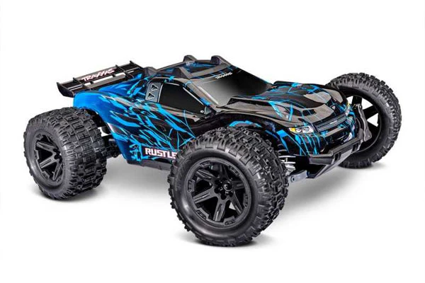 RUSTLER 4WD VX3 BRUSHLESS - RTR STADIUM TRUCK 1:10 - BLU