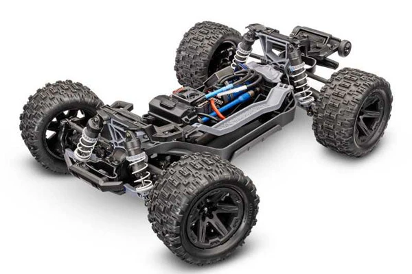 RUSTLER 4WD VX3 BRUSHLESS - RTR STADIUM TRUCK 1:10 - BLU - Image 4