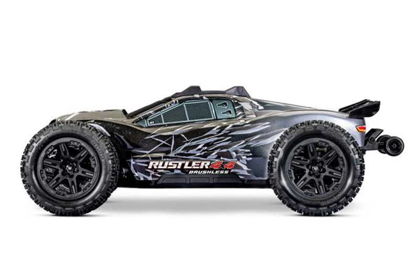 RUSTLER 4WD VX3 BRUSHLESS - RTR STADIUM TRUCK 1:10 - NERO - Image 3