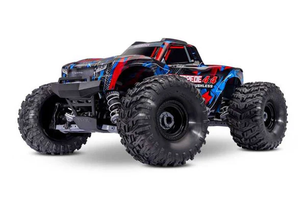 STAMPEDE 4WD VX3 BRUSHLESS - RTR MONSTER TRUCK 1:10 - ROSSO