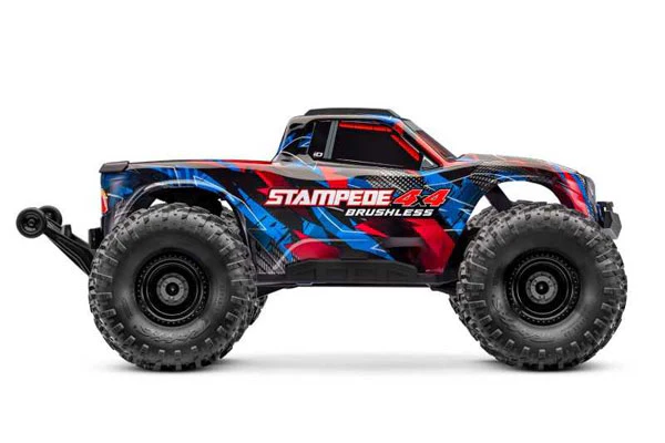 STAMPEDE 4WD VX3 BRUSHLESS - RTR MONSTER TRUCK 1:10 - ROSSO - Image 3