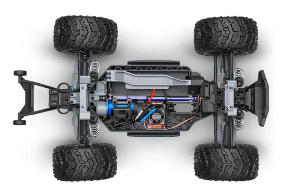 STAMPEDE 4WD VX3 BRUSHLESS - RTR MONSTER TRUCK 1:10 - VERDE - Image 5