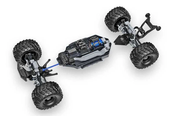 STAMPEDE 4WD VX3 BRUSHLESS - RTR MONSTER TRUCK 1:10 - VERDE - Image 6