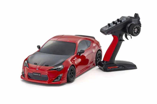 FAZER D2 - TOYOTA 86 GT TUNED ROSSO - RTR DRIFT 1:10 - Image 5